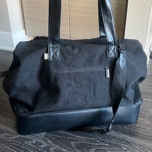 Beis Black Weekender Bag